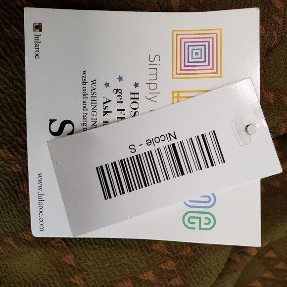 Lularoe Nicole earth tones new - Picture 2 of 6